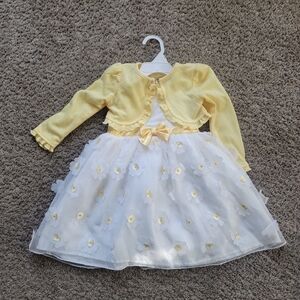 NWT NANNETTE BABY 24 months 3pc dress